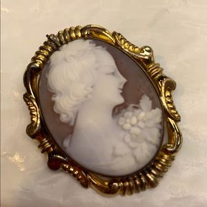 Vintage Gold Filled Cameo